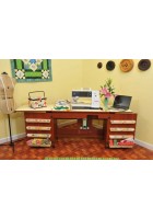 Sewing Machine Cabinet - Bertha Cherry